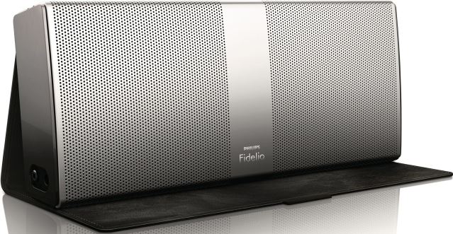 Philips Fidelio draadloze draagbare luidspreker zilver