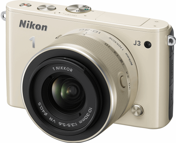 Nikon 1 J3 + 1 NIKKOR VR 10-30mm beige