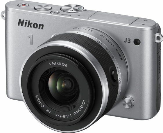 Nikon 1 J3 + 1 NIKKOR VR 10-30mm zilver