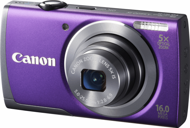 Canon PowerShot A3500 IS paars