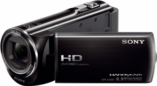 Sony Handycam CX280E zwart