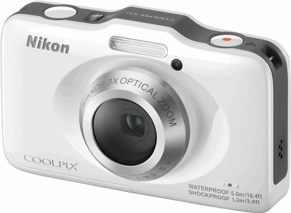 Nikon COOLPIX S31 wit