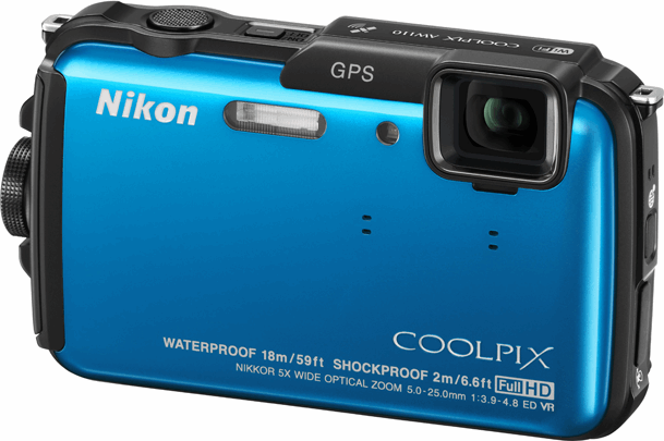Nikon COOLPIX AW110 blauw