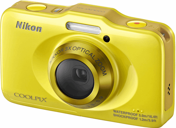 Nikon CoolPix S31 geel