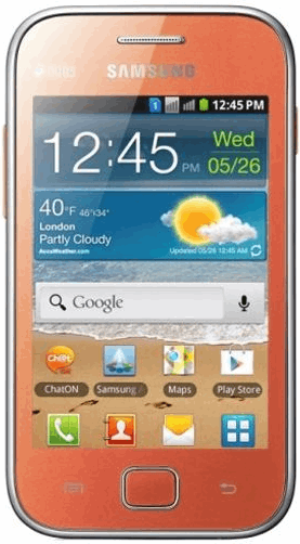 Samsung S6802 Galaxy ACE Duos oranje / (dualsim)
