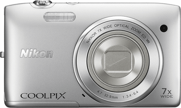 Nikon COOLPIX S3500 zilver