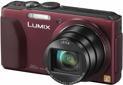 Panasonic Lumix DMC-TZ40 rood