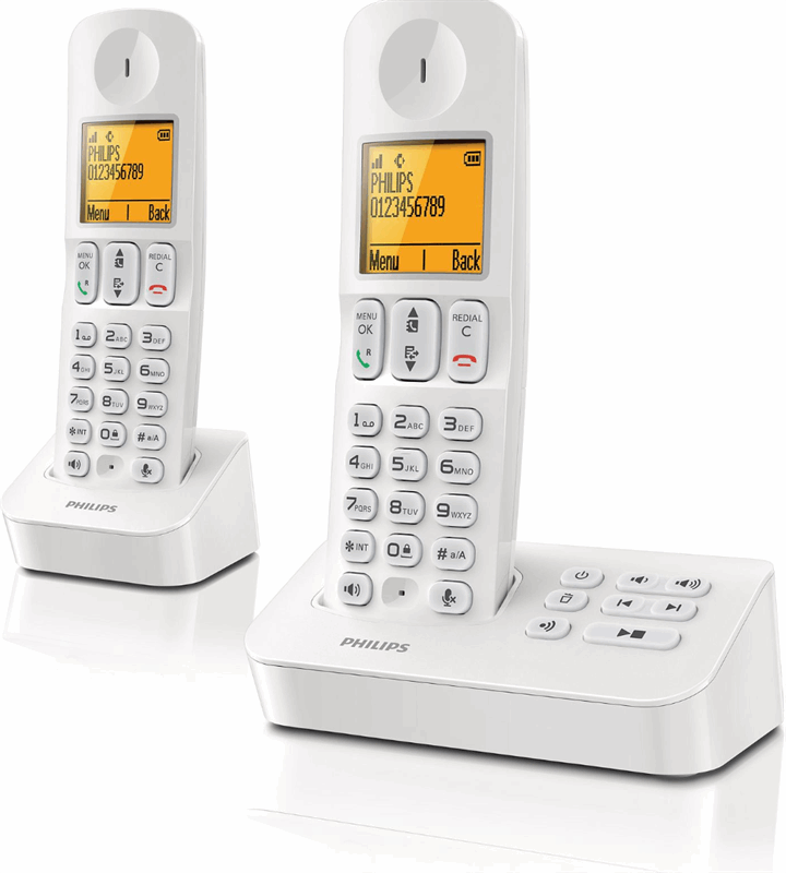 Philips Draadloze telefoon met antwoordapparaat D4052W
