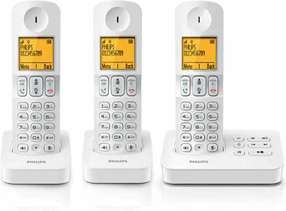 Philips Draadloze telefoon met antwoordapparaat D4053W