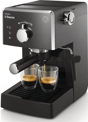Opnieuw schieten Premedicatie Standaard Saeco Poemia Handmatige espressomachine zwart | Expert Reviews | Archief |  Kieskeurig.nl