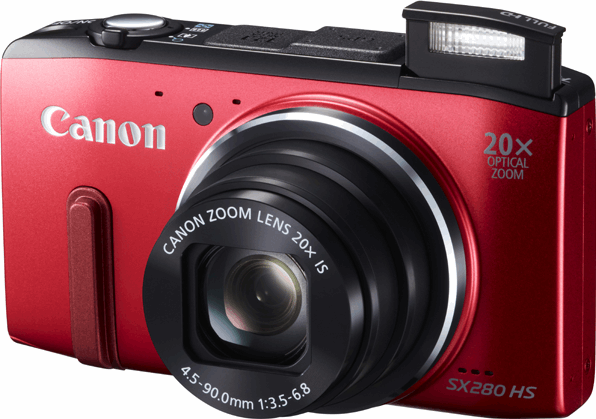 Canon PowerShot SX280 HS rood