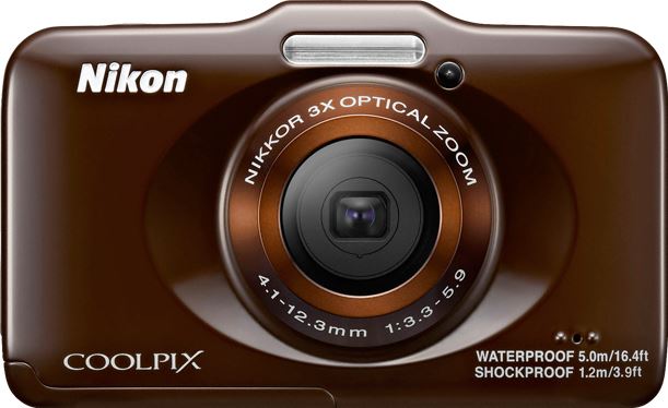 Nikon COOLPIX S31 bruin