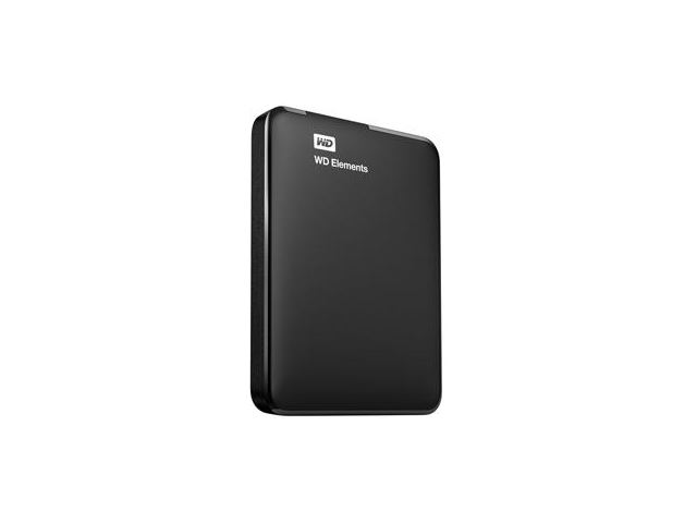 Western Digital WD Elements Portable 2.5 Inch externe HDD 2TB, Zwart