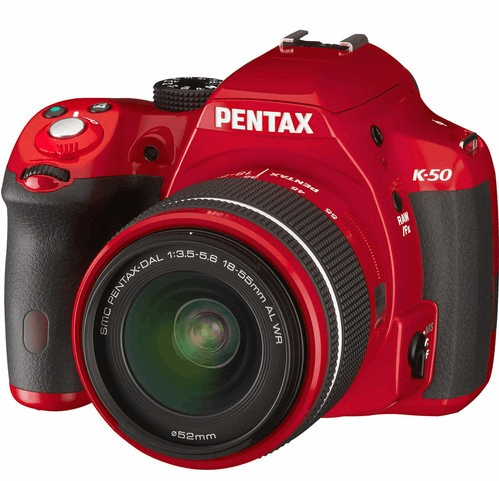 Pentax K-50 + SMC PENTAX-DA 18-55mm rood