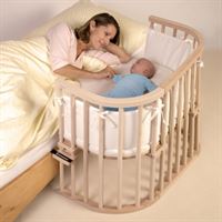 babybay origineel bed – öko massief beukenhout onbehandeld - extra geventileerd