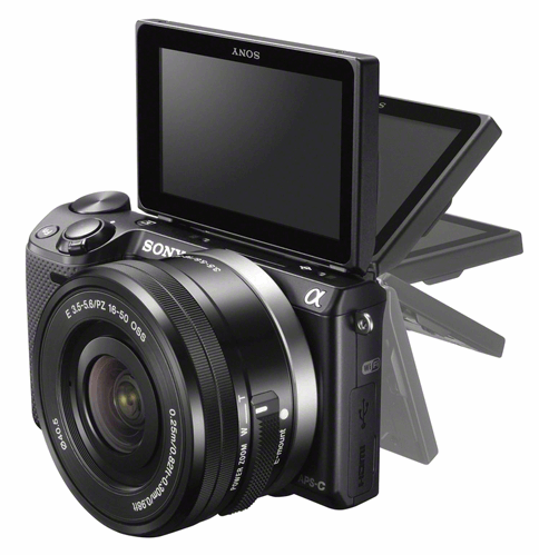 Sony α NEX-5TL zwart