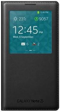 Samsung Galaxy Note 3 S View Cover - Black