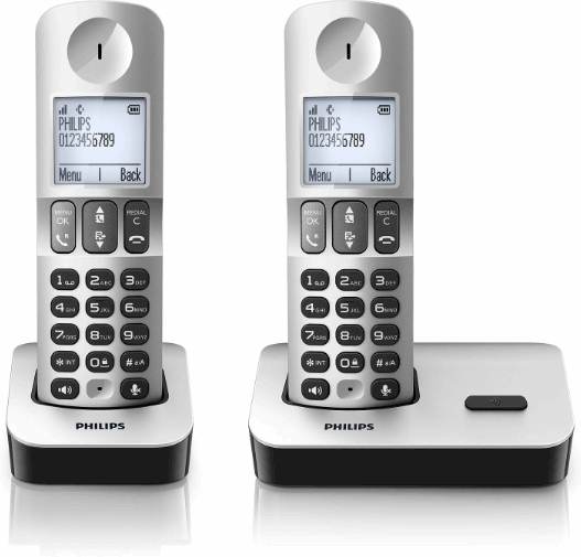 Philips Draadloze telefoon D5002B