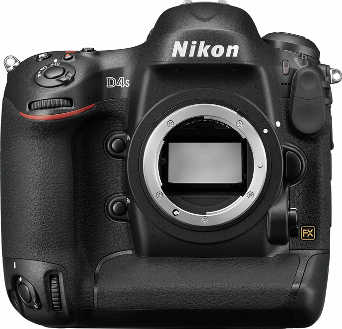 Nikon D4S zwart