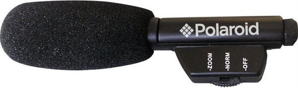 Polaroid Microphone mini zoom (voor camera & camcorder