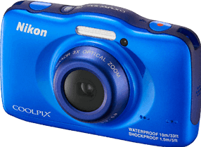 Nikon COOLPIX S32 blauw