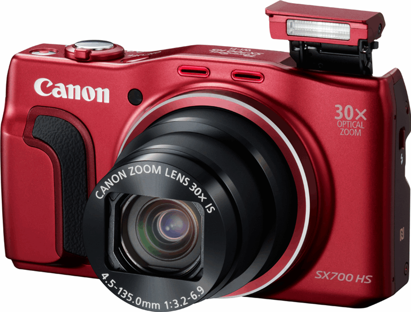 Canon PowerShot SX700 HS rood