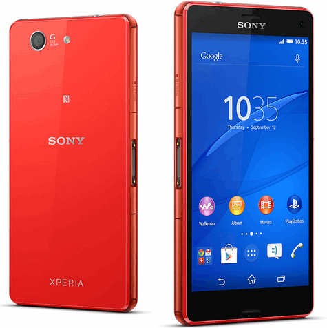 Sony Xperia Z3 Compact rood