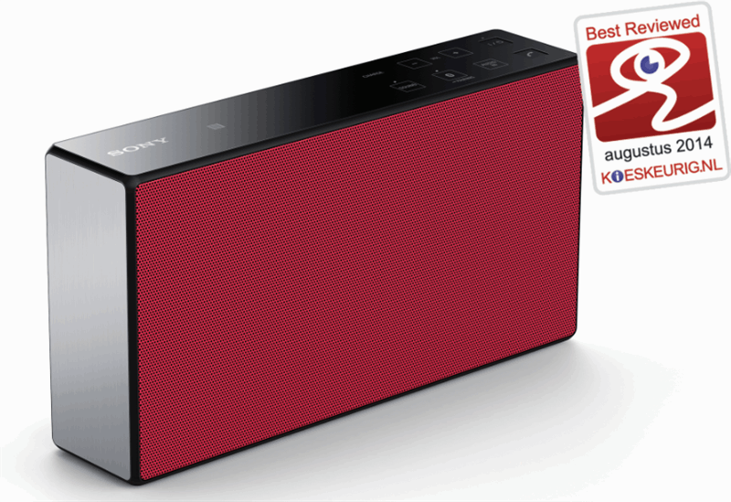 Sony SRS®-X5 draadloze speaker met NFC Bluetooth® rood