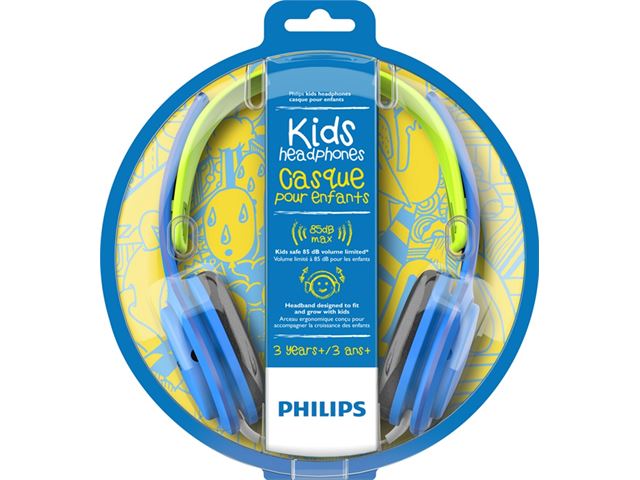 Philips SHK2000BL/00 blauw, groen