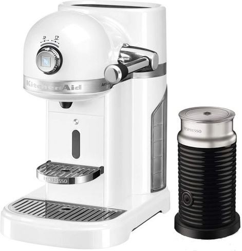 KitchenAid Nespresso en Aeroccino Wit