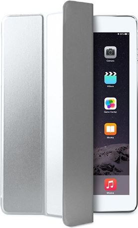 Puro iPad Air 2 slim case met standaard zilver