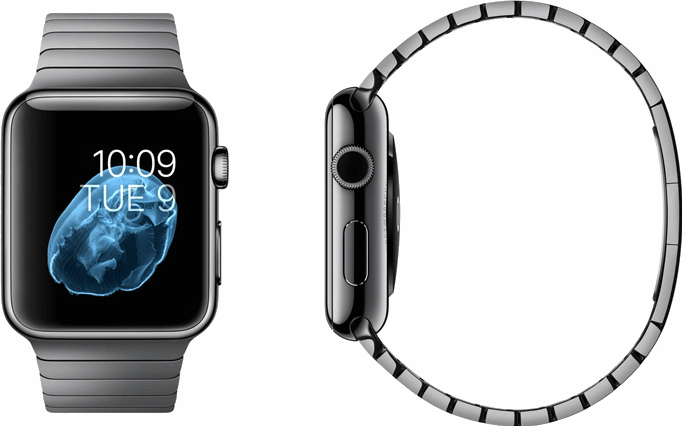 Apple Watch zwart