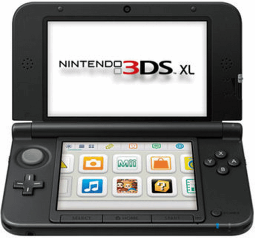 Nintendo 3DS XL 2GB / zwart, blauw