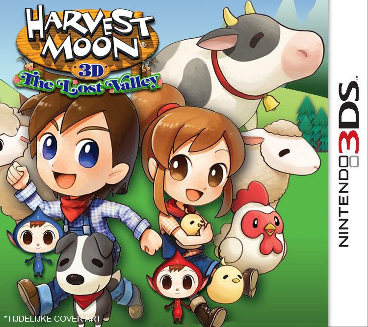 Nintendo Harvest Moon the Lost Valley Nintendo 3DS nintendo 3ds game