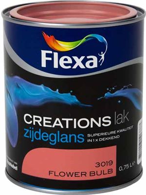 eerste Daar Meer FLEXA Creations - Lak Zijdeglans - 3019 - Flower Bulb - 750 ml | Prijzen  vergelijken | Kieskeurig.nl