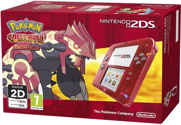 Nintendo 2DS rood / Pokémon Omega Ruby