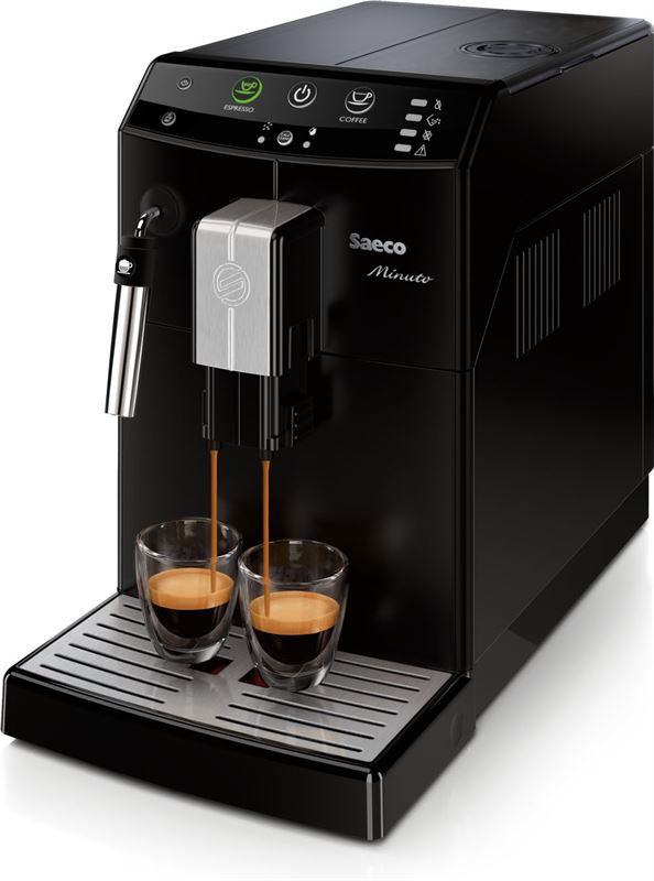 Saeco Minuto Volautomatische espressomachine zwart