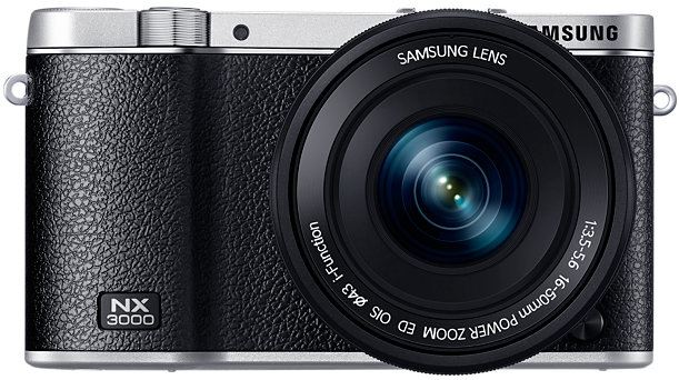 Samsung NX3000 + OIS 16-50mm + SEF-8A zwart, zilver