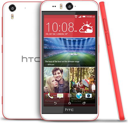 HTC Desire Eye 16 GB / wit, rood
