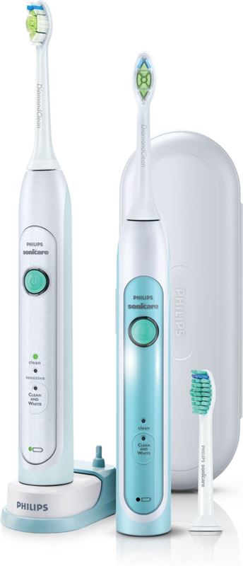 Philips Sonicare HealthyWhite HX6733/33 wit, groen