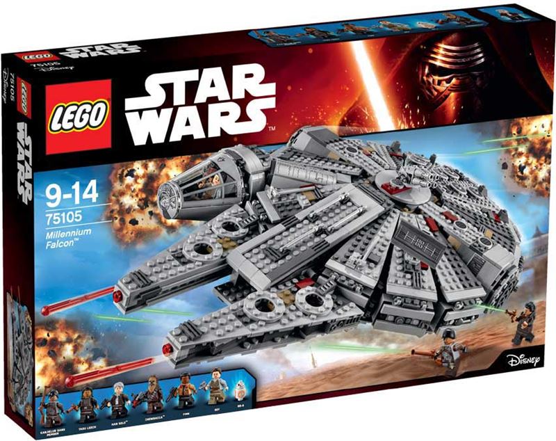lego Star Wars Millennium Falcon 75105