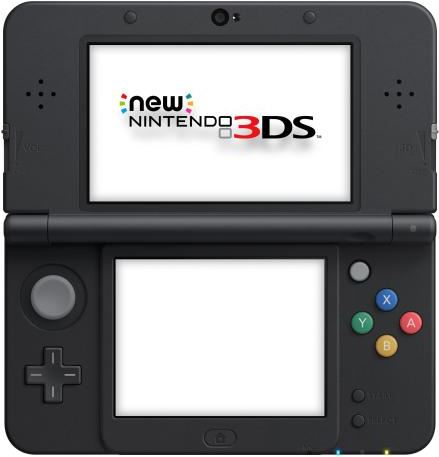 Nintendo New 3DS 1GB / zwart