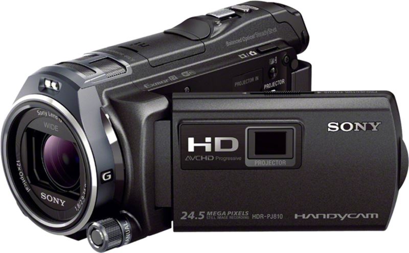 Sony HDR-PJ810E zwart