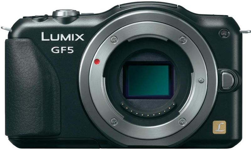 Panasonic Lumix DMC-GF5 zwart, wit, bruin, rood, goud