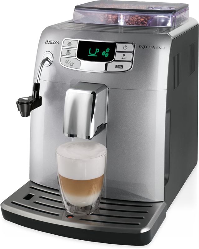 Saeco HD8752/95 Automatische melkopschuimer, Pearl Silver Automatisch espressoapparaat