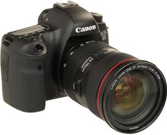 Canon EOS 6D + EF 24-70mm zwart