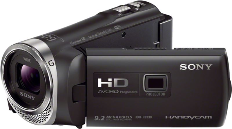 Sony PJ330 Handycam® met ingebouwde projector zwart