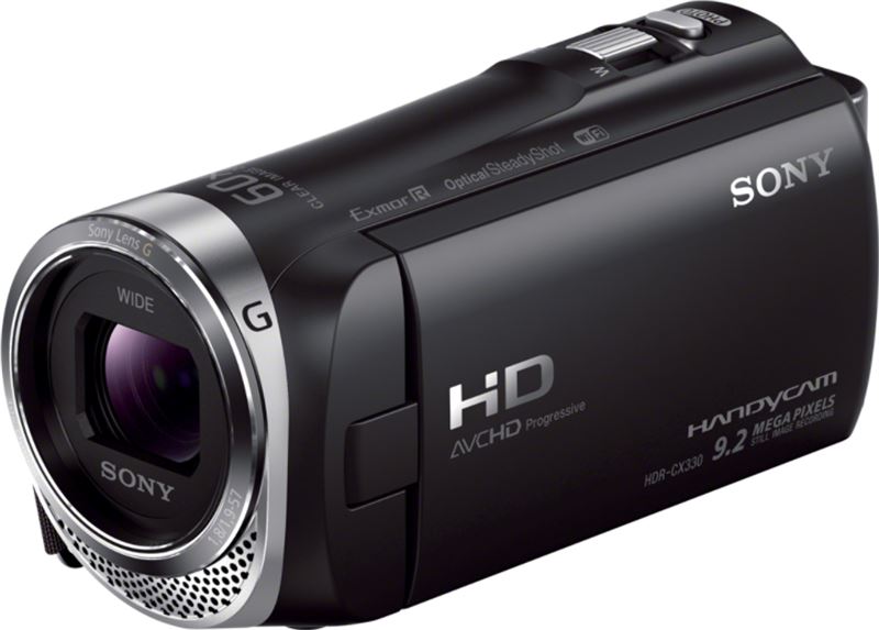 Sony HDR-CX330E zwart