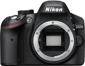 Nikon D3200 zwart