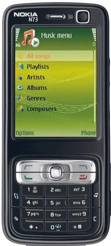 Nokia N73 Music Edition zwart